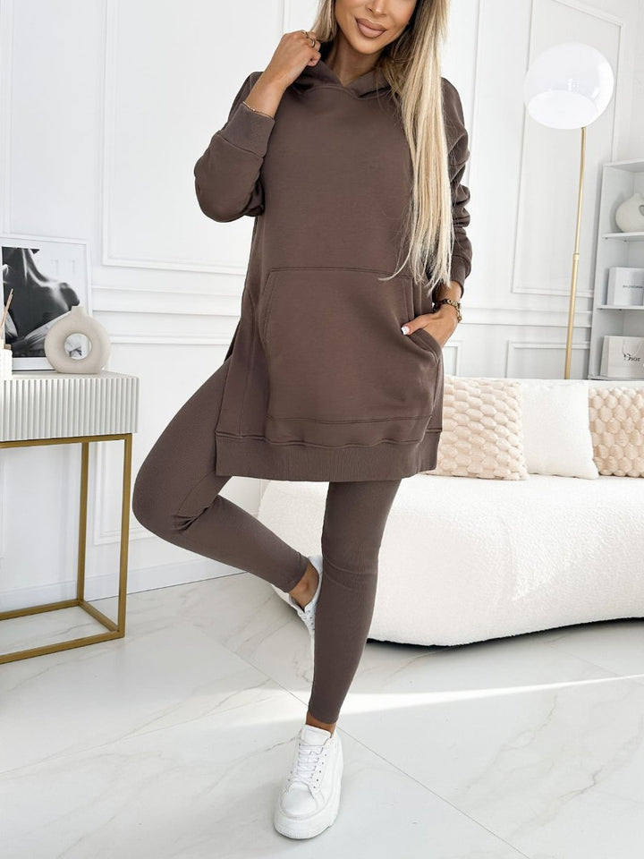 Tiffany - Chic Comfort Set: dameshoodie en legging in een set