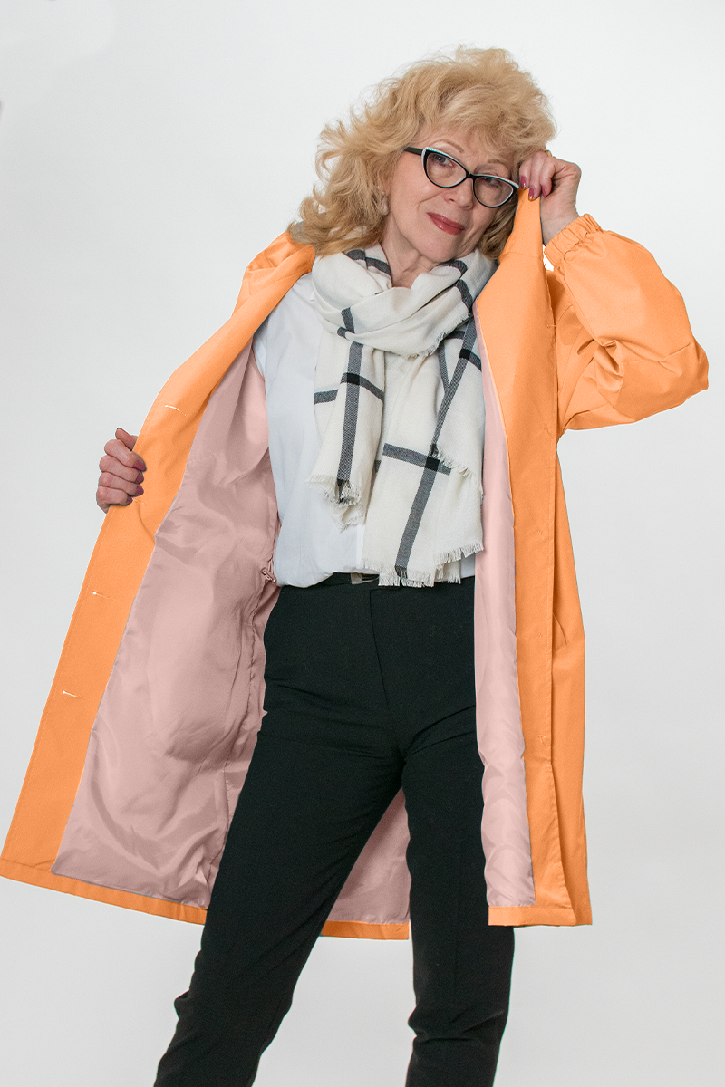 Shayla - Waterafstotend oversized windjack met capuchon Regenjack