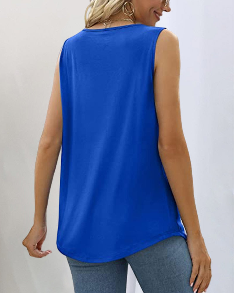 Isabella™ | Mode vierkante hals Tank top