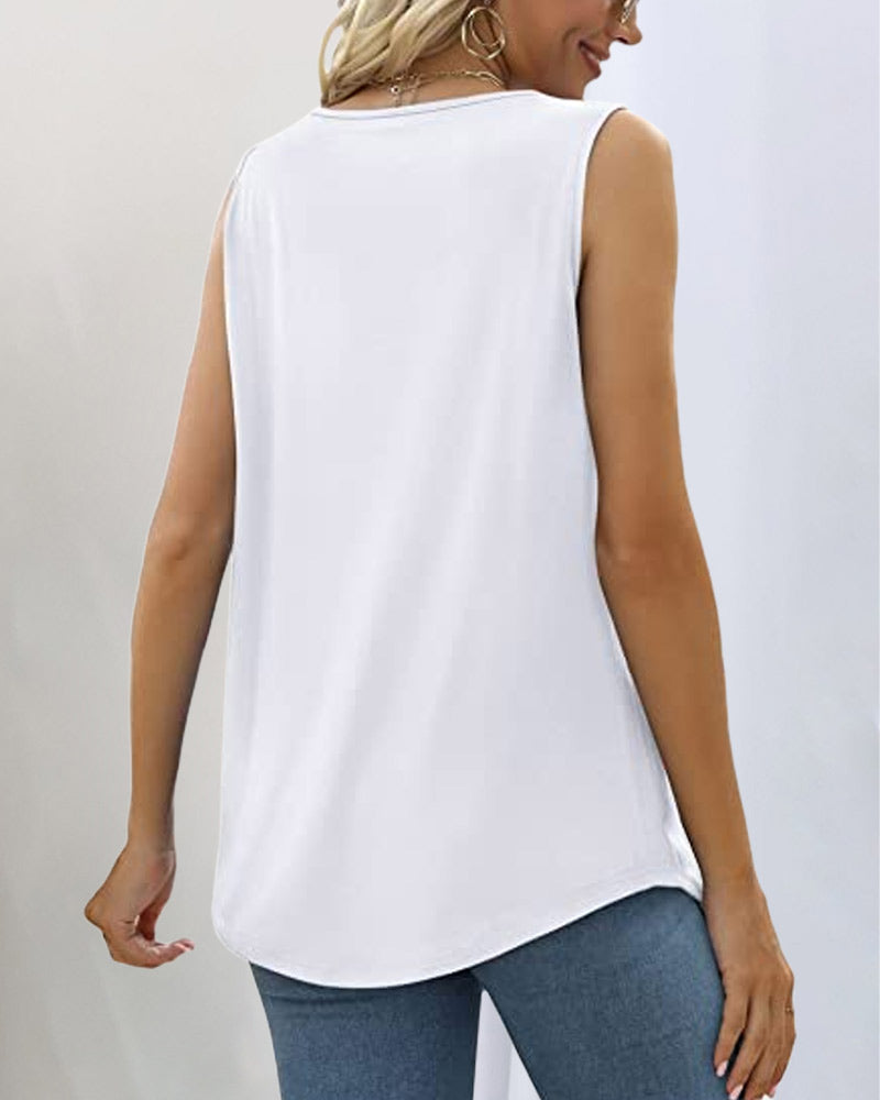 Isabella™ | Mode vierkante hals Tank top