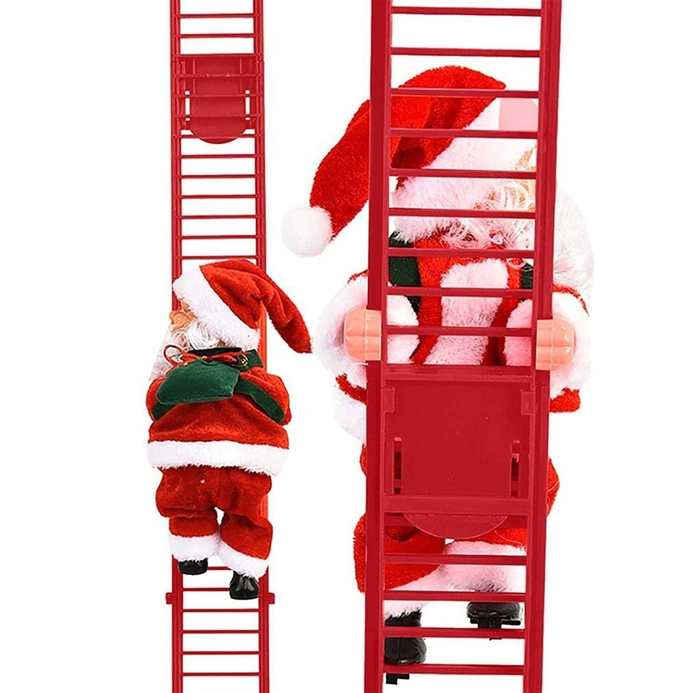 HighlandClaus | Kerstman beklimt muzikale ladder