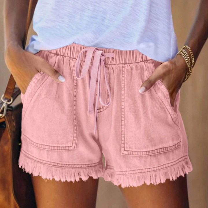 Lexi® | short en jean taille haute 