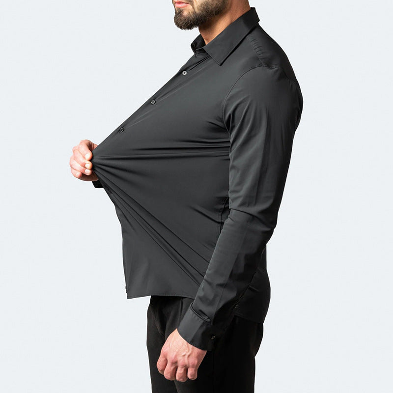 StretchEasy™ | CHEMISE STRETCH infroissable POUR HOMME