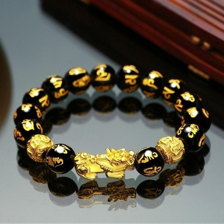 Victric™ | Feng Shui Black Obsidian Bracelet