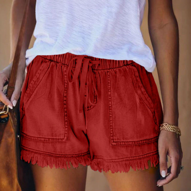 Lexi® | short en jean taille haute 