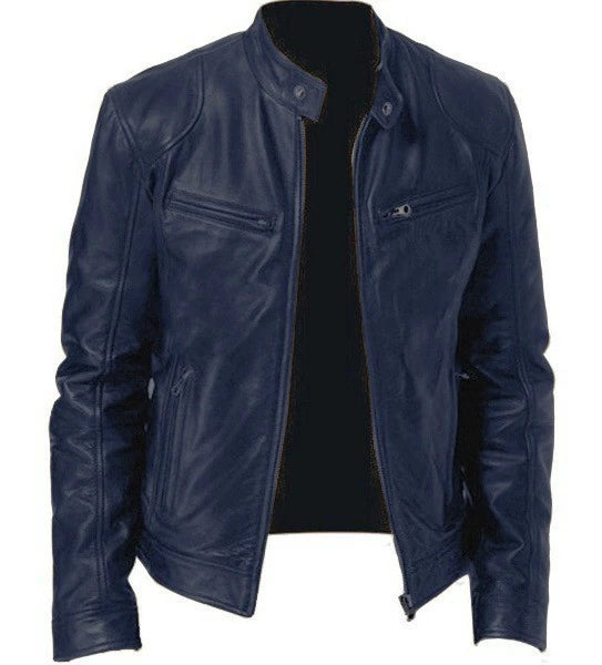 DapperStorm™ | Veste en cuir WindDefender pour hommes