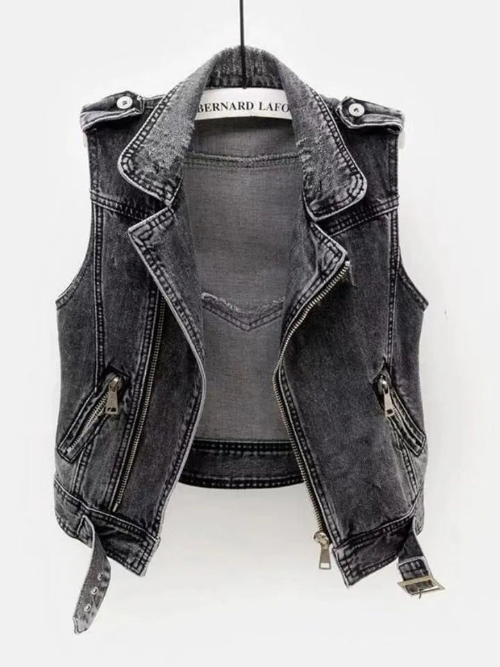 Bethany - LADIES DENIM VEST 