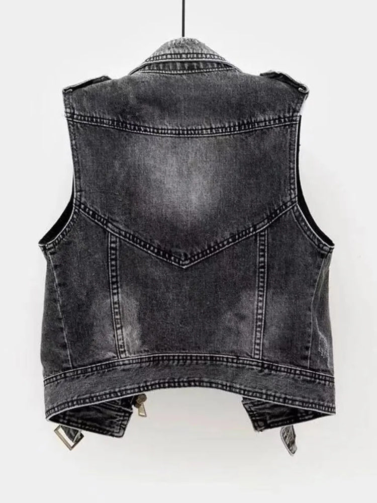 Bethany - LADIES DENIM VEST 