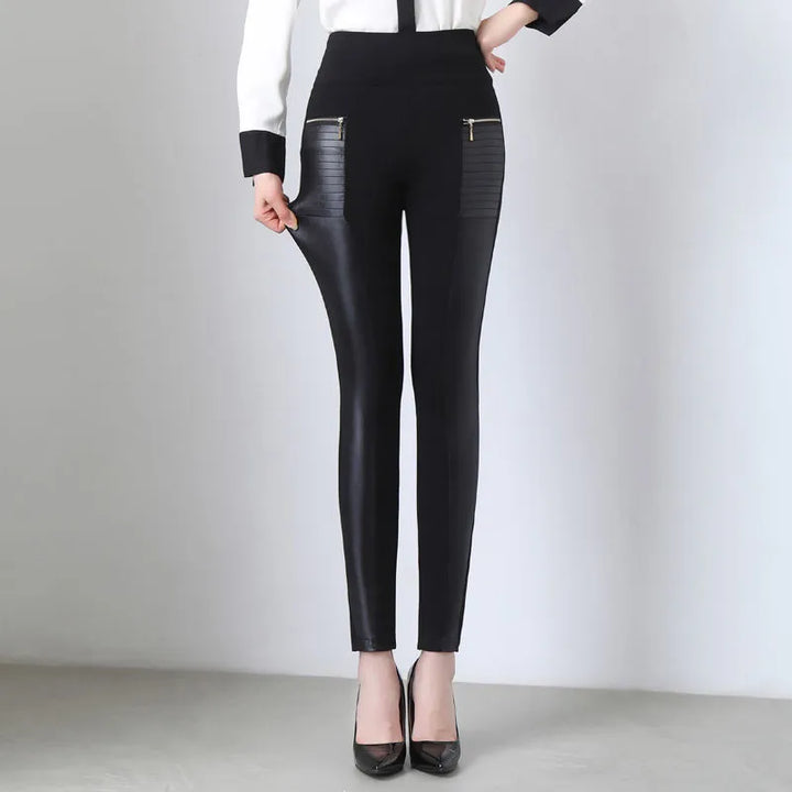 TrendLuxe™ | hoog taille skinny broek