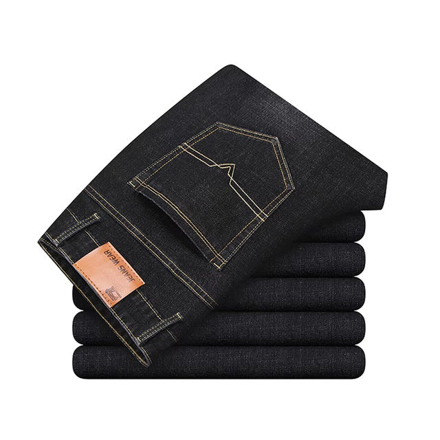 Alex | Slim-Fit Straight Jeans Stretch voor heren