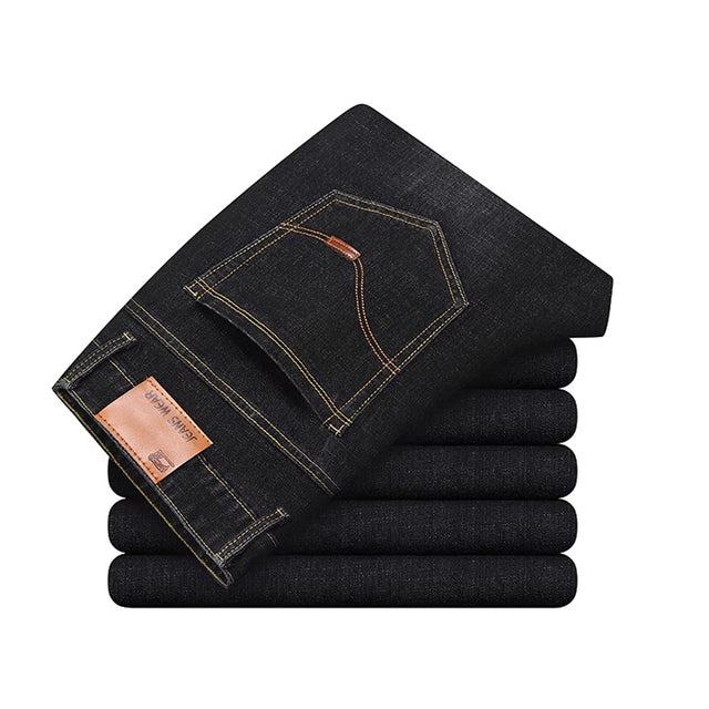 Alex | Slim-Fit Straight Jeans Stretch voor heren