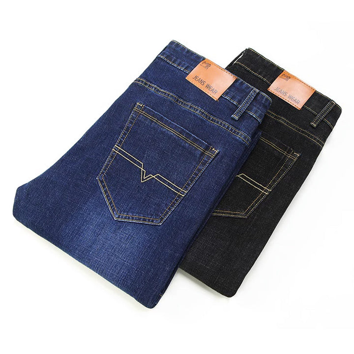 Alex | Slim-Fit Straight Jeans Stretch voor heren