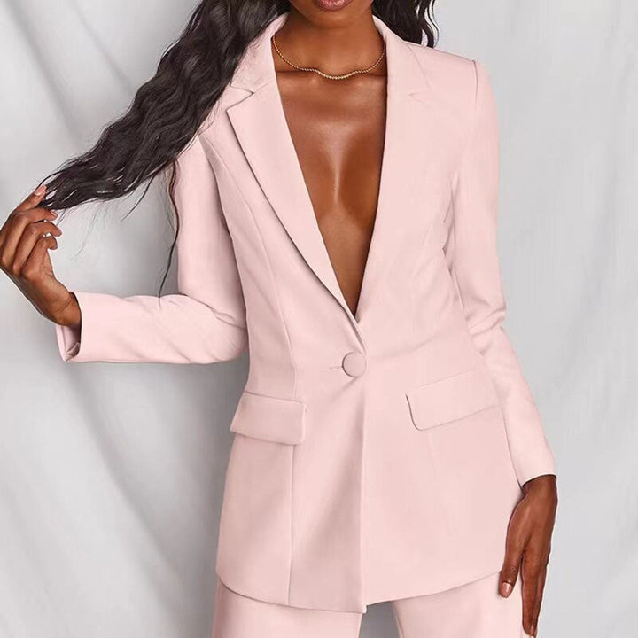 Everly™ Elegante Blazer en Broek Set