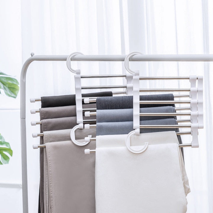 5 in 1 Broek Hanger™ - Meer Ruimte In Je Kast!