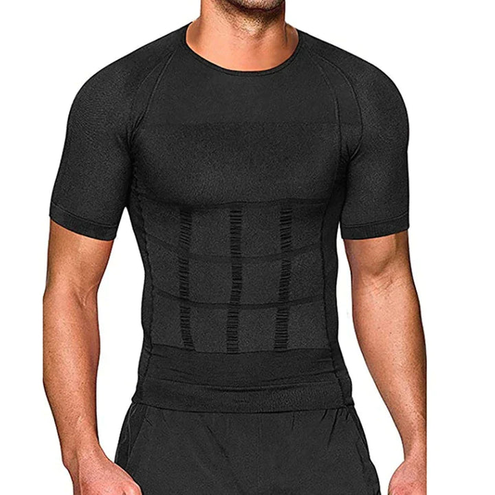 SculptFit™ - T-shirt de remodelage avancé du corps pour homme 