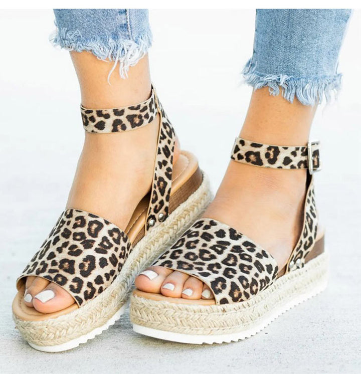 Anne Wedge™ - teenslippers met platform