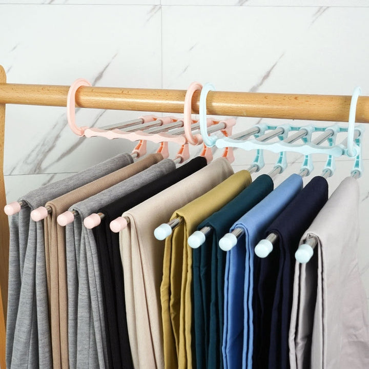 5 in 1 Broek Hanger™ - Meer Ruimte In Je Kast!