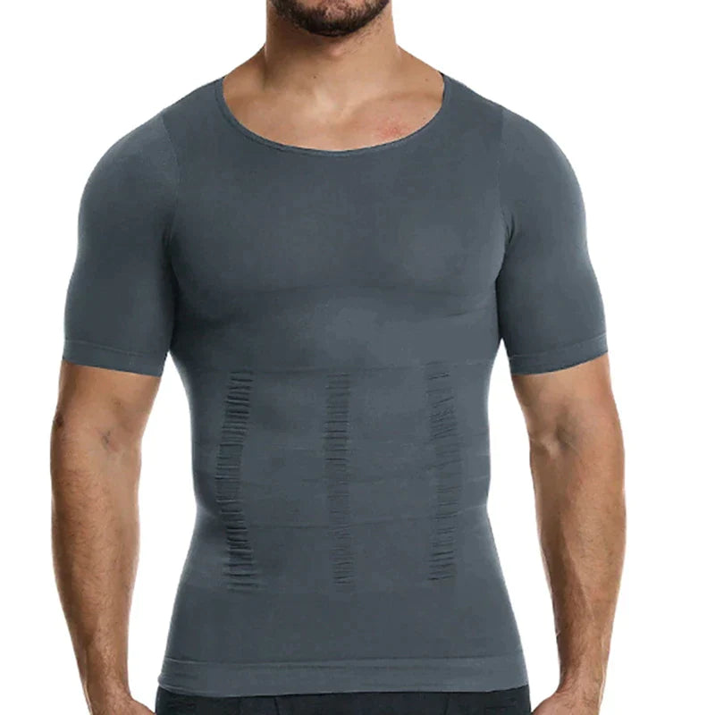 SculptFit™ - T-shirt de remodelage avancé du corps pour homme 