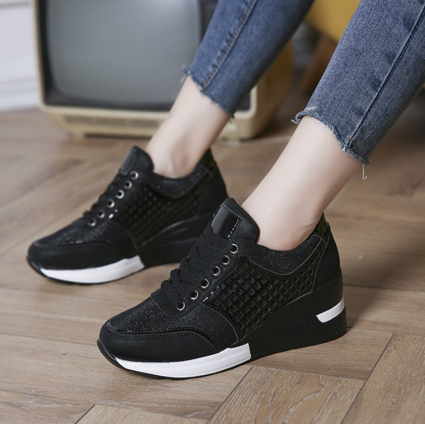 Lace-up Shoes™️ | Vrouwen Wedge Sneakers