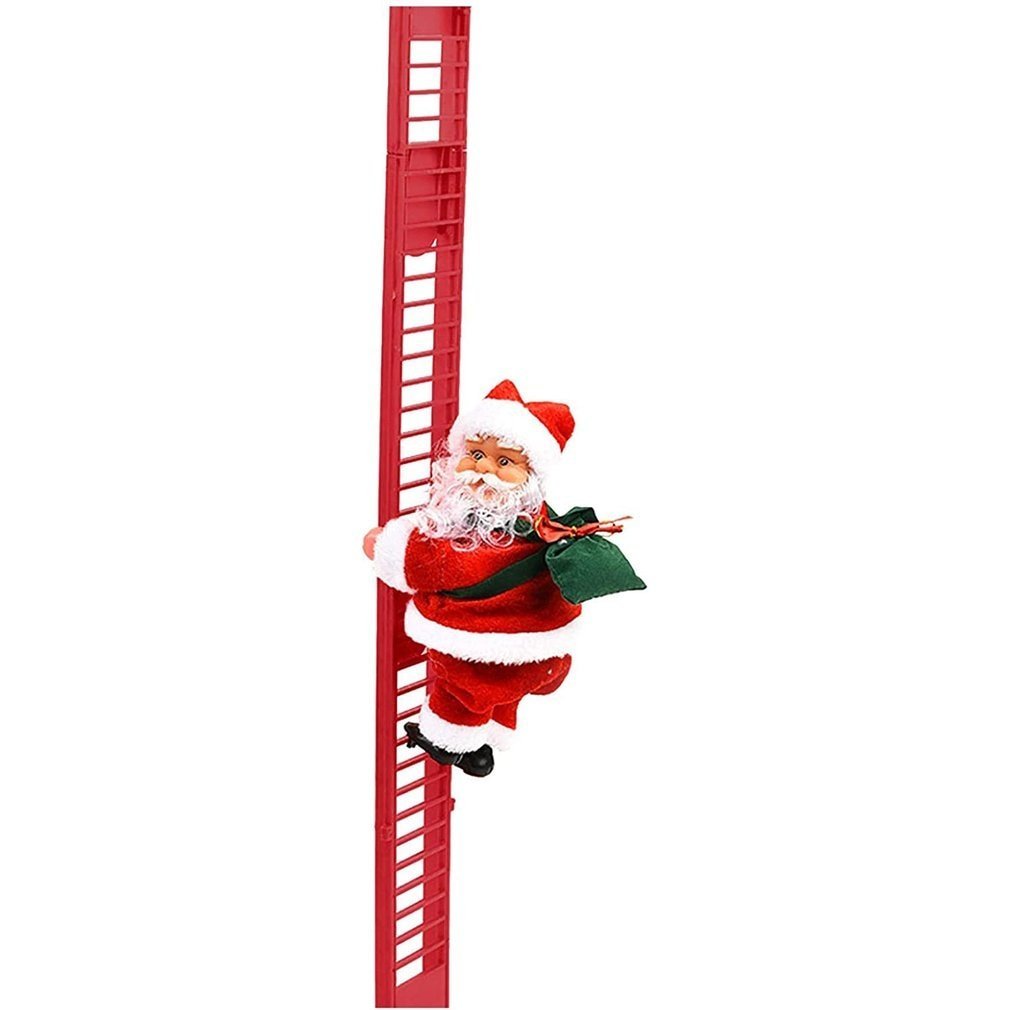 HighlandClaus | Kerstman beklimt muzikale ladder