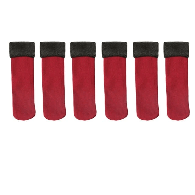 2+1 gratuites (paquet de 3) chaussettes en polaire ultra confortables™ | Chaussettes d'hiver douces